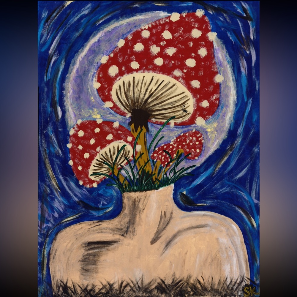 8x10 Fungal Mind Meld